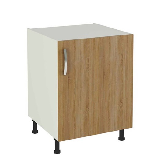 MUEBLE BAJO CON 1 PUERTA ROBLE